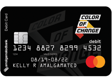 Color Of Change Give-Back card