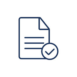Document with checkmark icon