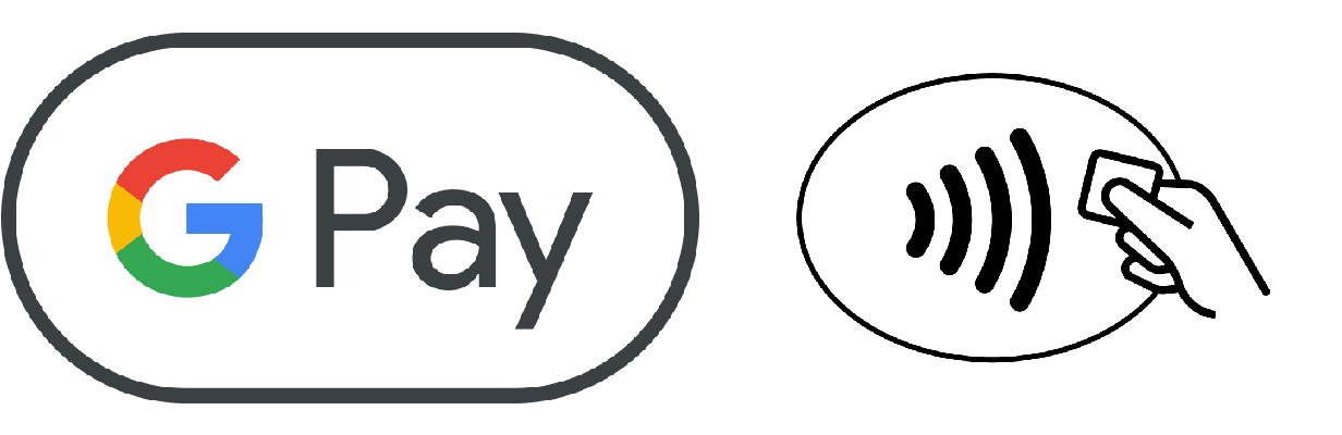 Google pay and contactless icon