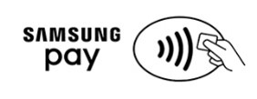 Samsung Pay and contactless logo