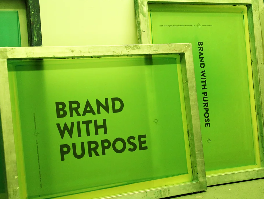 brand with a purpose image from Social Imprints